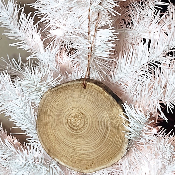 Hand Crafted Decoupage Wooden Christmas Ornament/Vintage Decorated Red Truck - Picture 2 of 3